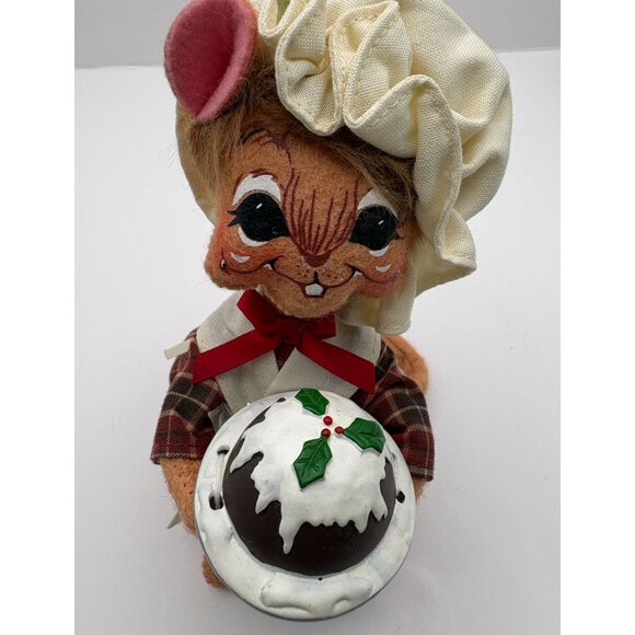 Annalee Storybook Mouse Martha Cratchet Dickens Christmas Carol Doll 2010 - Picture 2 of 8